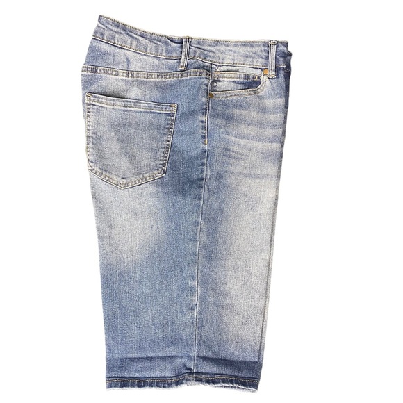 D.JEANS Denim High Waist Mom Bermuda Shorts Size 10 - Picture 6 of 15